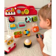 WOOPIE BABY Montessori Manipulative Board Colored Activity Panel