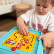 WOOPIE BABY Multifunctional Montessori Activity Cube 6in1 - 18m+