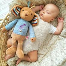 WOOPIE BABY Interactive Bunny Cuddly Toy with Sound and Light