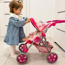 WOOPIE ROYAL Stroller Doll Stroller Hearts Colored