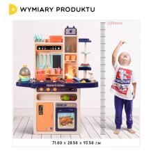 WOOPIE Large Interactive Kitchen with Water Circulation for Children 65 akc