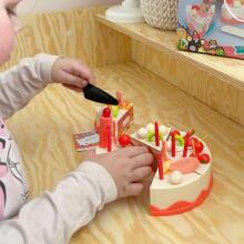 WOOPIE Birthday Cake Cuttable Candles Fruits 40 pcs.