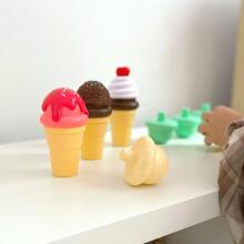 WOOPIE Ice Cream Making Set Ice Cream Parlor Puzzle 15 pcs.