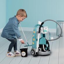 SMOBY Cleaning Trolley with Vacuum Cleaner