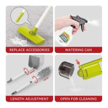 WOOPIE XXL Cleaning Set 3in1 Trolley 29 pcs. Red