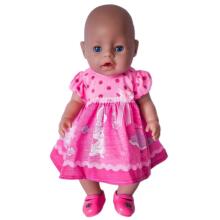 WOOPIE ROYAL Одежда для кукол Розовое платье Кролик 43-46 см
