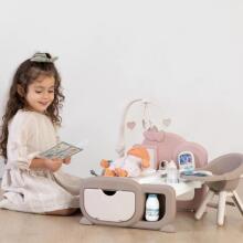 SMOBY Baby Nurse Electronic Large Babysitter's Corner for Dolls 19 accessories