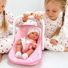 WOOPIE ROYAL Baby Doll Set 30.5 cm + Pink Carrier