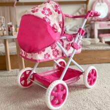 WOOPIE ROYAL Doll's Pram Deep Adjustable Handle