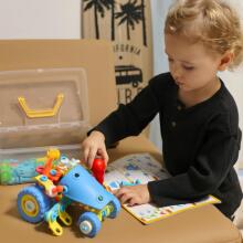 WOOPIE Vehicle Set Construction Bricks 6in1 STEM