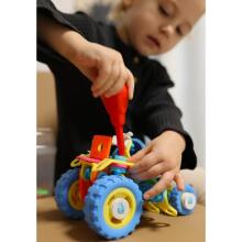WOOPIE Vehicle Set Construction Bricks 6in1 STEM