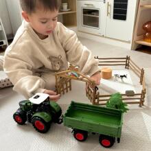 WOOPIE Mini Farm Set Tractor Animals Farm Settlement Farmer Tools