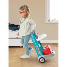 Smoby Electronic Doctor Trolley  Art.248329  Electronic Medical Trolley 16 accessories
