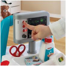 Smoby Electronic Doctor Trolley  Art.248329  Electronic Medical Trolley 16 accessories