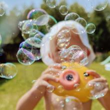 WOOPIE Bubble Maker Chick for Kids