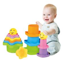 WOOPIE BABY Pyramid Sensory Cups Stars + Ball