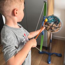 WOOPIE Little Archer Set Dinosaurs Bow Arrows Shield 32 pcs.