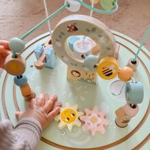 TOOKY TOY Wooden Montessori Activity Table Motor Loop