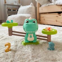 WOOPIE Balance Scale Balance Board Game Fishing Dinosaur Fish Learning Abacus