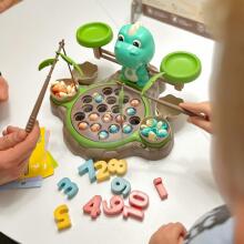 WOOPIE Scales Game Fishing Baby Prehistoric Dinosaurs Science Abacus