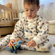 WOOPIE Dinosaurs to Screw 3 pcs. Construction Set in a Box + Drill and Screwdriver