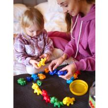 WOOPIE Montessori Figurines Educational Set Unicorns for Assembly "Match the Letters" 13 pcs.