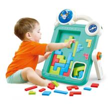WOOPIE Double Sided Drawing Board Tetris Game 2in1 Orange