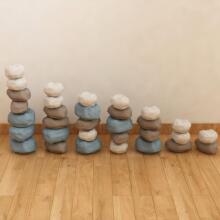 MASTERKIDZ Flexible Ball Track + Rubber Construction Stones 42 pcs.