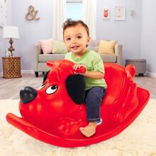 LITTLE TIKES šūpojošais suns, sarkans šūpuļkrēsls