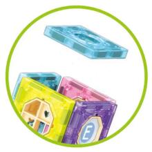 WOOPIE Magnetic Blocks Ball Track 89 pcs.