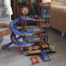 WOOPIE Multi-storey Parking Garage Car Wash Helicopter + Acc.