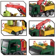 WOOPIE Garbage Truck with Crane Waste Segregation - scale 1:10