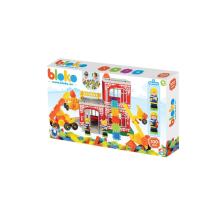 MOCHTOYS Hedgehog Pin Bricks FIRE BRIGADE in a box of 100 pieces + 2 Figures