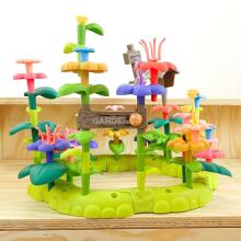 WOOPIE Magic Garden Montessori Construction Blocks XXL 93 pcs.
