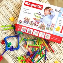 WOOPIE Magnetic Construction Blocks Puzzle 110 pcs._4PCS