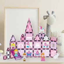 WOOPIE Magnetic Blocks Princess Castle Set 50 pcs.