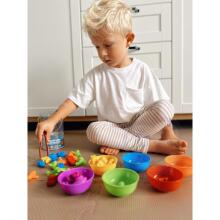 WOOPIE Montessori izglītojošā spēle Krāsu šķirotāji Dzīvnieki 44 gab.