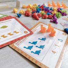 WOOPIE Educational Set Learning to Count Montessori Sorter Dinosaurs 95 pcs.