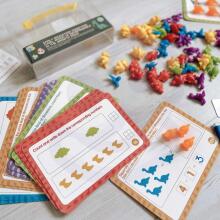 WOOPIE Educational Set Learning to Count Montessori Sorter Dinosaurs 95 pcs.
