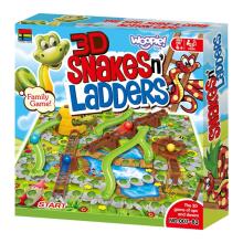 WOOPIE Ladders and Snakes Board Game 5+