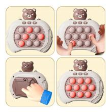 WOOPIE Game POP IT Interactive Anti-Stress Arcade Teddy Bear