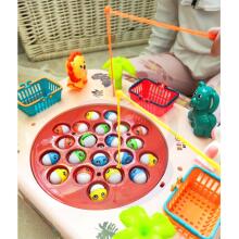 WOOPIE Arcade Game Fishing Interactive Table Pink