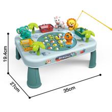 WOOPIE Game of Arcade Fishing Interactive Table Green