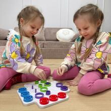 WOOPIE IQ Logic Game Strategy Brain Training Tic Tac Toe 36 pcs.
