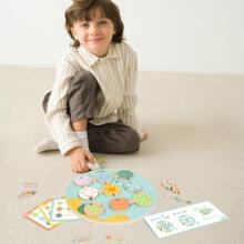 CLASSIC WORLD Lotosa lapas sensoriskā spēle Saskaņo formas un krāsas