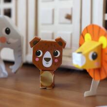 WOOPIE ART&amp;FUN 3D Origami DIY Creative Kit 10 Animals