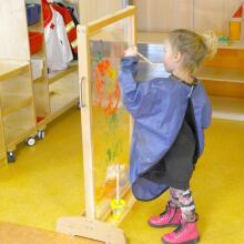 MASTERKIDZ Painting Window Double Sided Easel