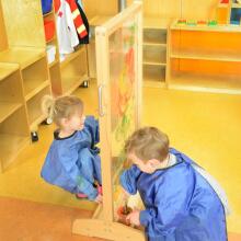 MASTERKIDZ Painting Window Double Sided Easel