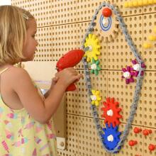 Gears Build Your Own Mechanism - Masterkidz STEM Science and Creativity Board