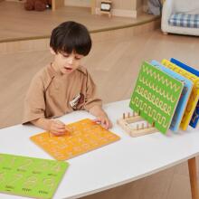 VIGA Graphomotor Board Big Letters Learning to Write